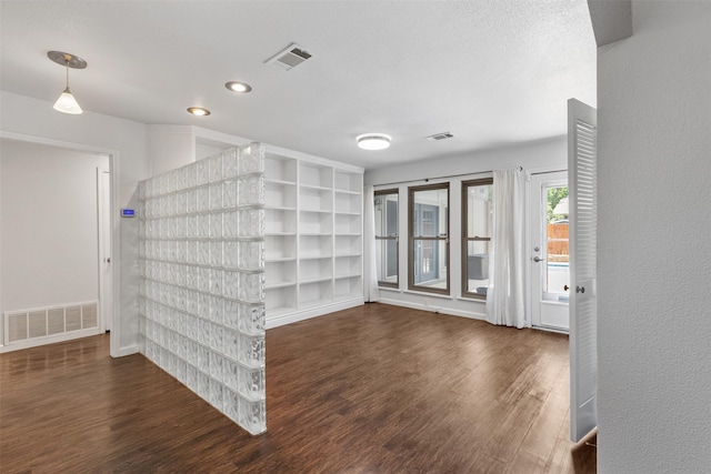 1513 Elk Grove Dr, Richardson, TX 75081 - empty room featuring wood finished floors and recessed lighting