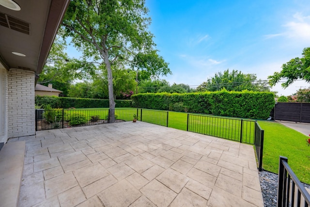 5710 Forest Ln, Dallas, TX 75230 - view of patio / terrace