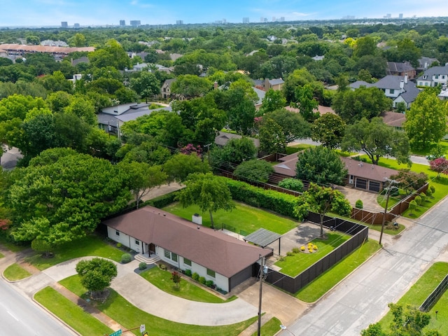 5710 Forest Ln, Dallas, TX 75230 - drone / aerial view