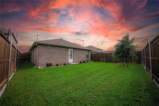 3117 Harper St, Little Elm, TX 75068 - view of fenced backyard