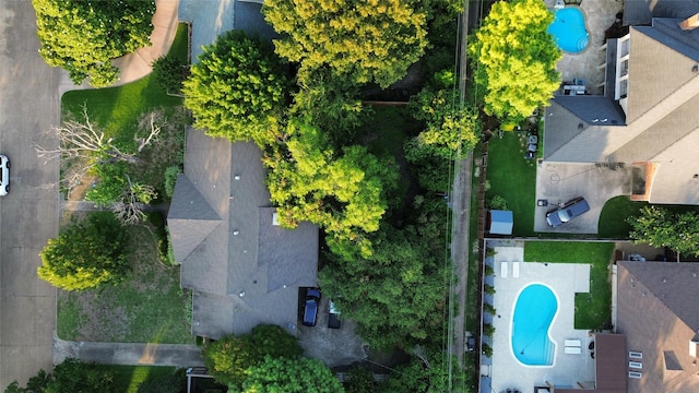 5620 Ridgetown Cir, Dallas, TX 75230 - bird's eye view of a pool area