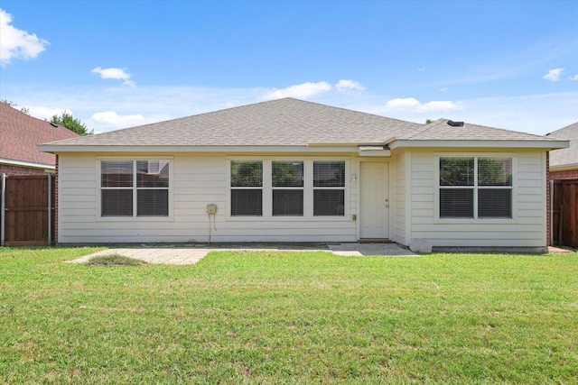 1909 Morning Dove, Aubrey, TX 76227 - rear view of property with a shingled roof