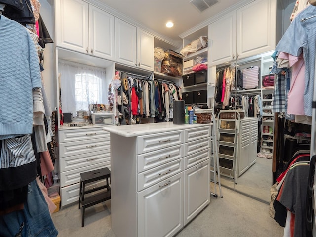 1501 Reata Dr, Carrollton, TX 75010 - spacious closet featuring light colored carpet