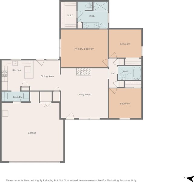 9013 Topperwind Ct, Fort Worth, TX 76134 - view of property floor plan