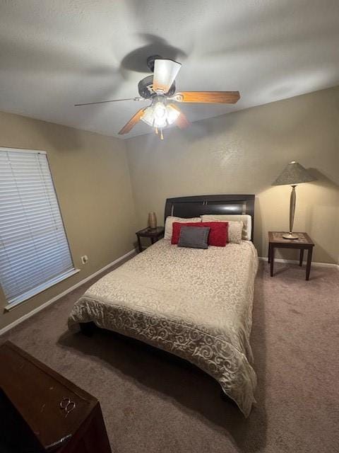 1378 Greenbriar Ln, Lancaster, TX 75146 - bedroom featuring carpet flooring and ceiling fan