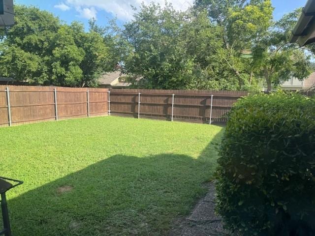 1378 Greenbriar Ln, Lancaster, TX 75146 - view of fenced backyard