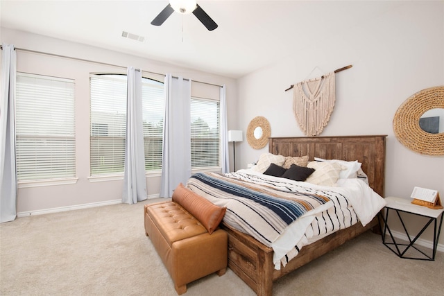 12720 Outlook Ave, Fort Worth, TX 76244 - carpeted bedroom featuring baseboards and a ceiling fan