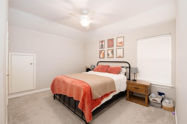 12720 Outlook Ave, Fort Worth, TX 76244 - bedroom with carpet floors and ceiling fan