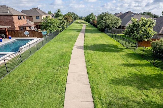 12720 Outlook Ave, Fort Worth, TX 76244 - view of yard featuring a residential view