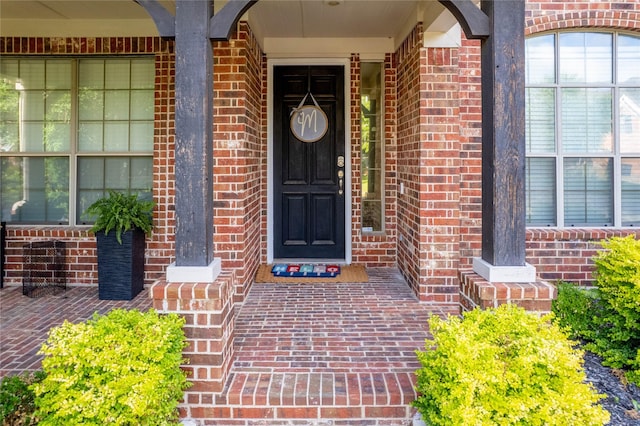 12720 Outlook Ave, Fort Worth, TX 76244 - property entrance with brick siding