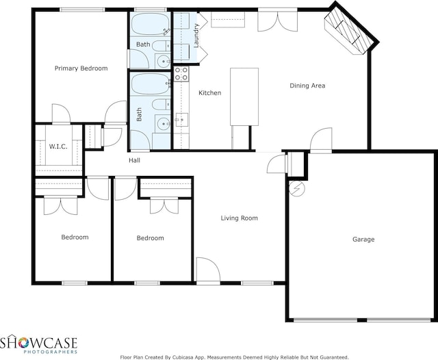 5807 Shady Hill Ln, Arlington, TX 76016 - view of property floor plan
