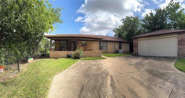 509 Cambridge, Richardson, TX 75080 - view of front of property featuring brick siding and a front lawn