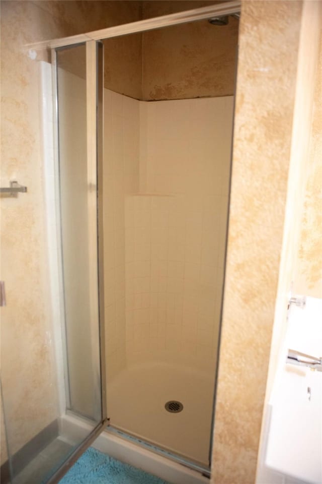 1313 Forbes Dr, Garland, TX 75040 - full bath with a stall shower