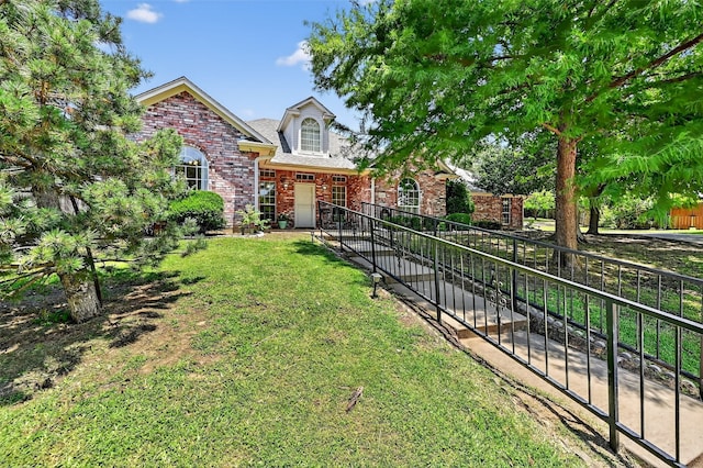 2107 Meadows Cir, Sherman, TX 75092 - traditional-style house with brick siding