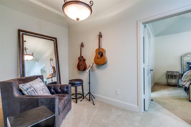 2521 Fair Oaks Ln, Prosper, TX 75078 - sitting room with carpet flooring and baseboards