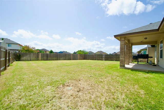 9929 Caney Creek Dr, Waco, TX 76708 - fenced backyard with a patio