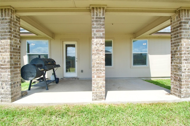 9929 Caney Creek Dr, Waco, TX 76708 - view of patio with grilling area