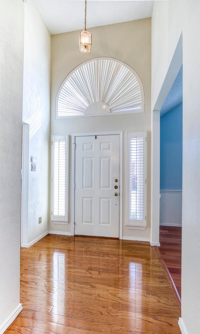 3104 Park Garden Pl, Richardson, TX 75082 - entrance foyer featuring wood finished floors