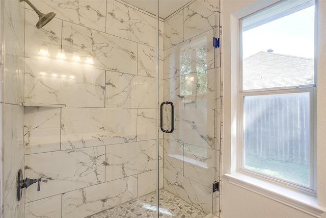692 High Crest Dr, Azle, TX 76020 - full bath with a marble finish shower