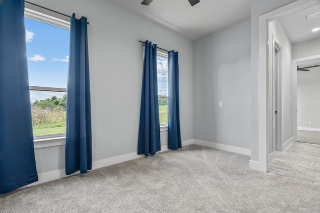 521 Echo Glade Ct, Azle, TX 76020 - empty room featuring ceiling fan and carpet floors