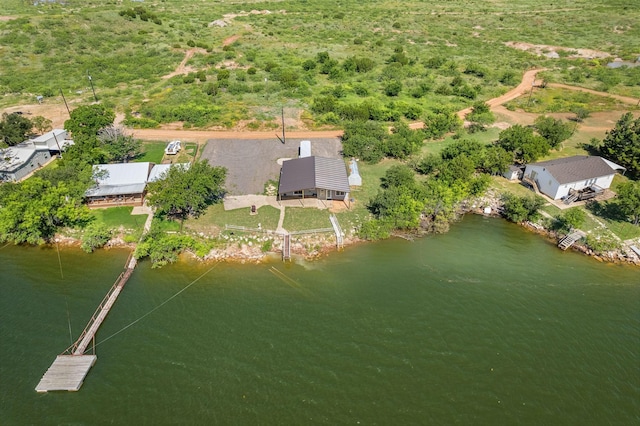 894 W Moonshine Rd, Seymour, TX 76380 - aerial view of property's location with a large body of water