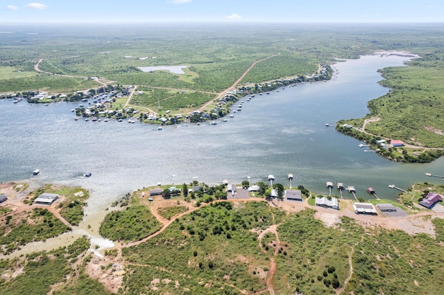 894 W Moonshine Rd, Seymour, TX 76380 - aerial overview of property's location featuring a large body of water