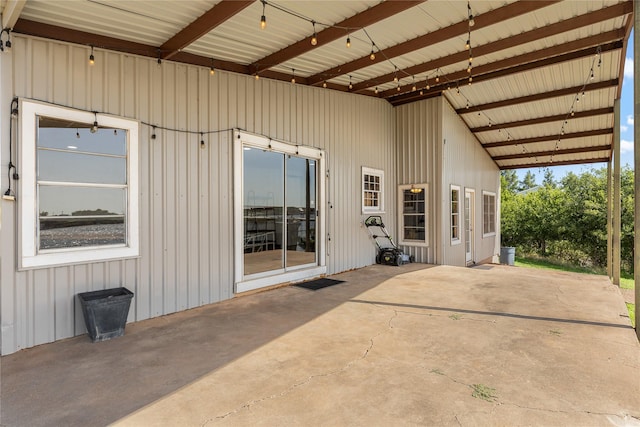 894 W Moonshine Rd, Seymour, TX 76380 - view of patio / terrace featuring a carport