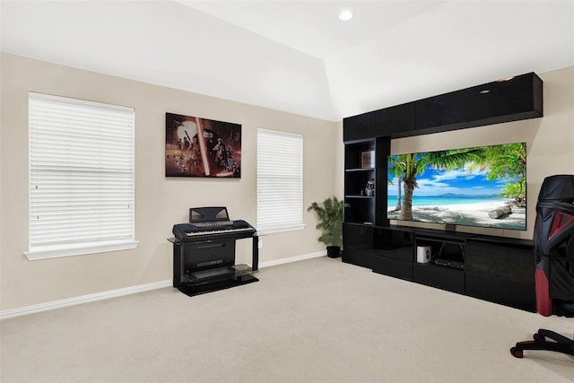 3217 Tearose Dr, Richardson, TX 75082 - carpeted living area featuring baseboards