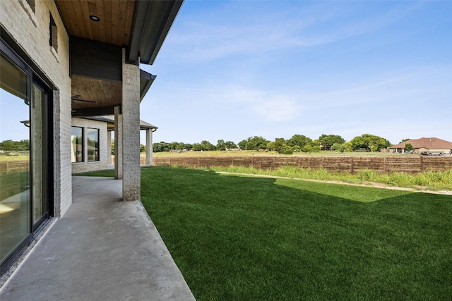 4930 Magnolia Trl, Midlothian, TX 76065 - view of grassy yard with a patio