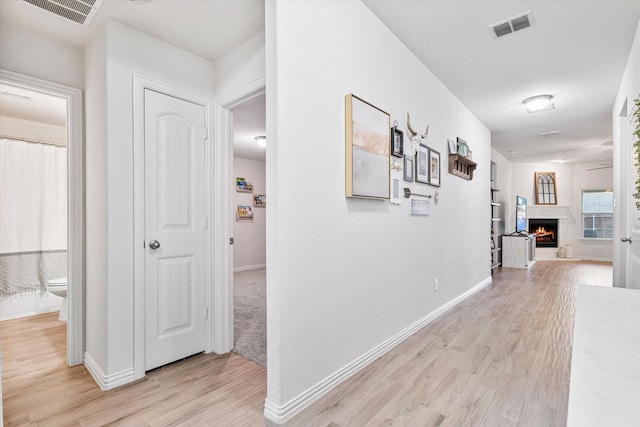 813 Evergreen St, Princeton, TX 75407 - hallway featuring light wood-style flooring