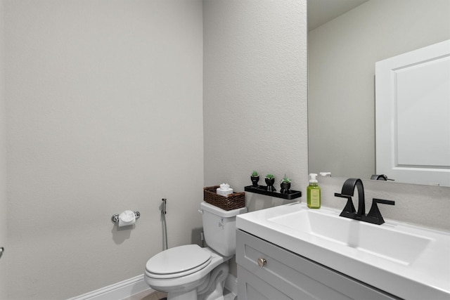 332 Augusta Ct, Oak Point, TX 75068 - half bath with toilet and vanity