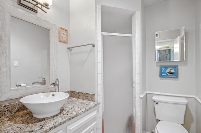 1822 Lakecrest Ct, Carrollton, TX 75006 - full bathroom with a shower stall and vanity