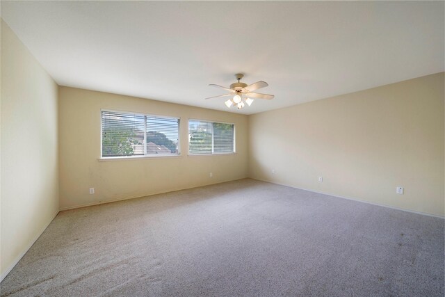 8201 Fountain Ridge Dr, Plano, TX 75025 - empty room with carpet flooring and ceiling fan