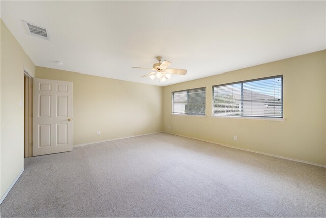 8201 Fountain Ridge Dr, Plano, TX 75025 - spare room with carpet and a ceiling fan