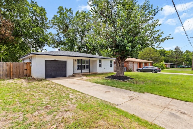 1035 Warden St, Benbrook, TX 76126 - single story home with an attached garage, driveway, and stucco siding