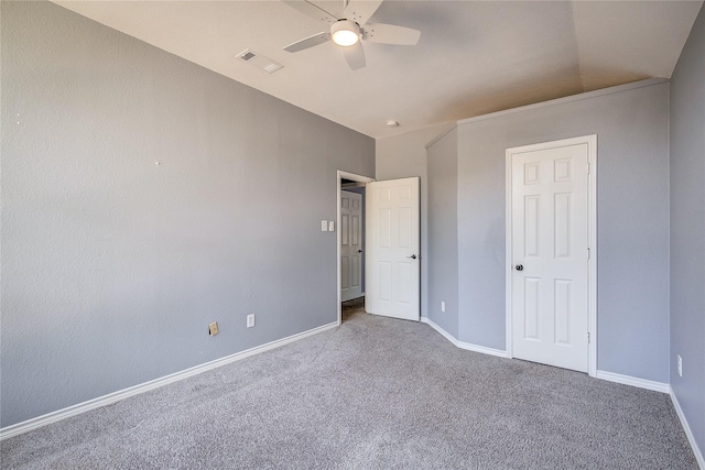 1015 Midnight Pass, Rockwall, TX 75087 - unfurnished bedroom with carpet, ceiling fan, and vaulted ceiling
