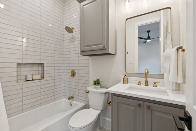 4400 Honeyvine Ln, Prosper, TX 75078 - bathroom with vanity and  shower combination