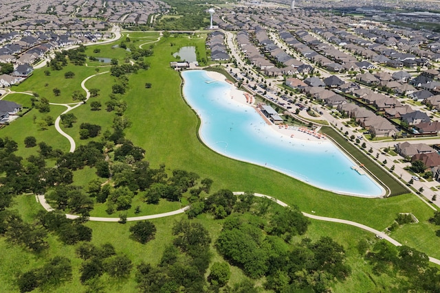 4400 Honeyvine Ln, Prosper, TX 75078 - aerial view of property's location with nearby suburban area and a nearby body of water