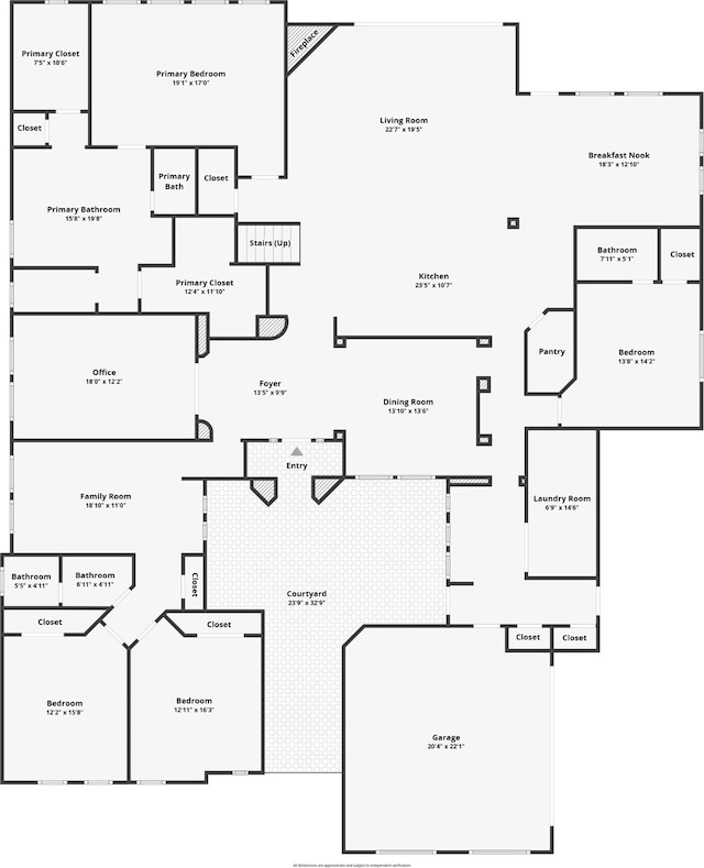 4400 Honeyvine Ln, Prosper, TX 75078 - view of room layout