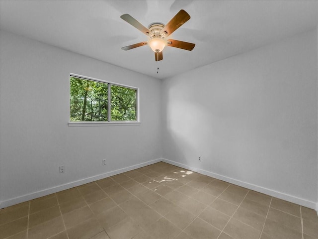 202 E Rentz St, Weatherford, TX 76086 - spare room with ceiling fan and baseboards