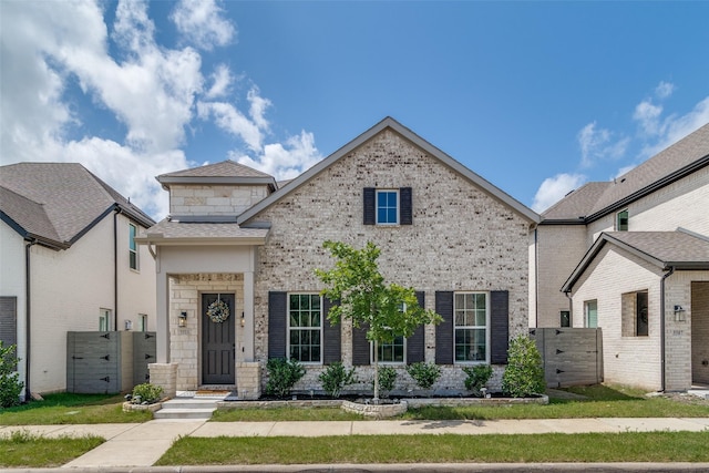5511 Grand Ave, Sachse, TX 75048 - view of front of house featuring brick siding and a gate