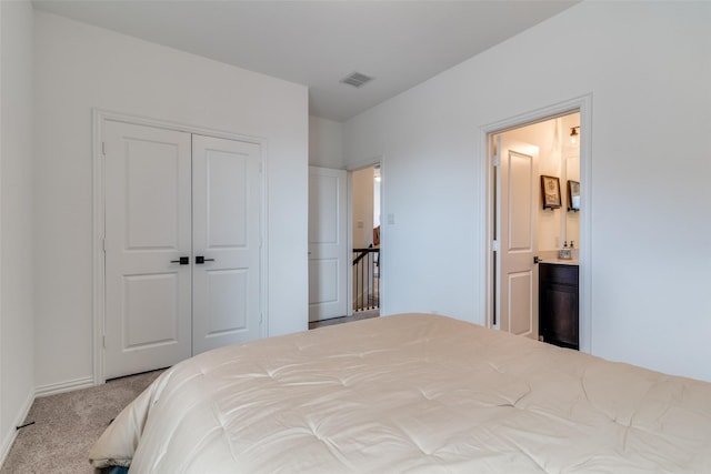 5511 Grand Ave, Sachse, TX 75048 - carpeted bedroom with a closet and connected bathroom