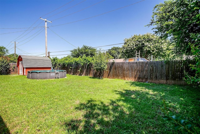 321 E Hampton Rd, Crowley, TX 76036 - fenced backyard featuring a shed