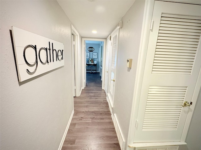 4124 Maryview Ct, Haltom City, TX 76117 - corridor with wood finished floors and baseboards