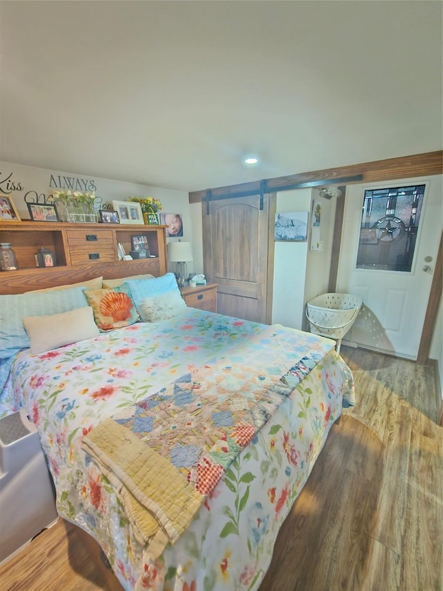 3004 Seagull Rd, Kerens, TX 75144 - bedroom with wood finished floors