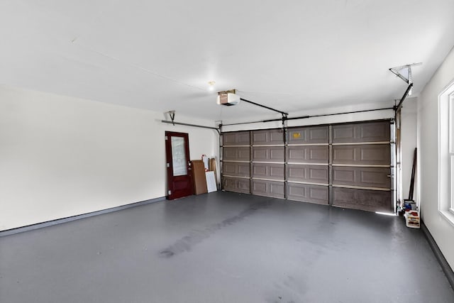 1521 Windsor Dr, Glenn Heights, TX 75154 - garage featuring a garage door opener