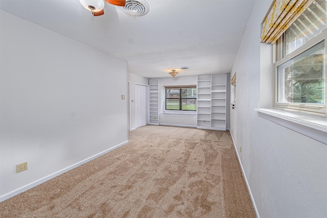 5912 Whitman Ave, Fort Worth, TX 76133 - unfurnished room with carpet floors and ceiling fan