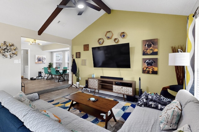 5700 Kingstree Ct, Arlington, TX 76017 - living area featuring ceiling fan, wood finished floors, and a chandelier