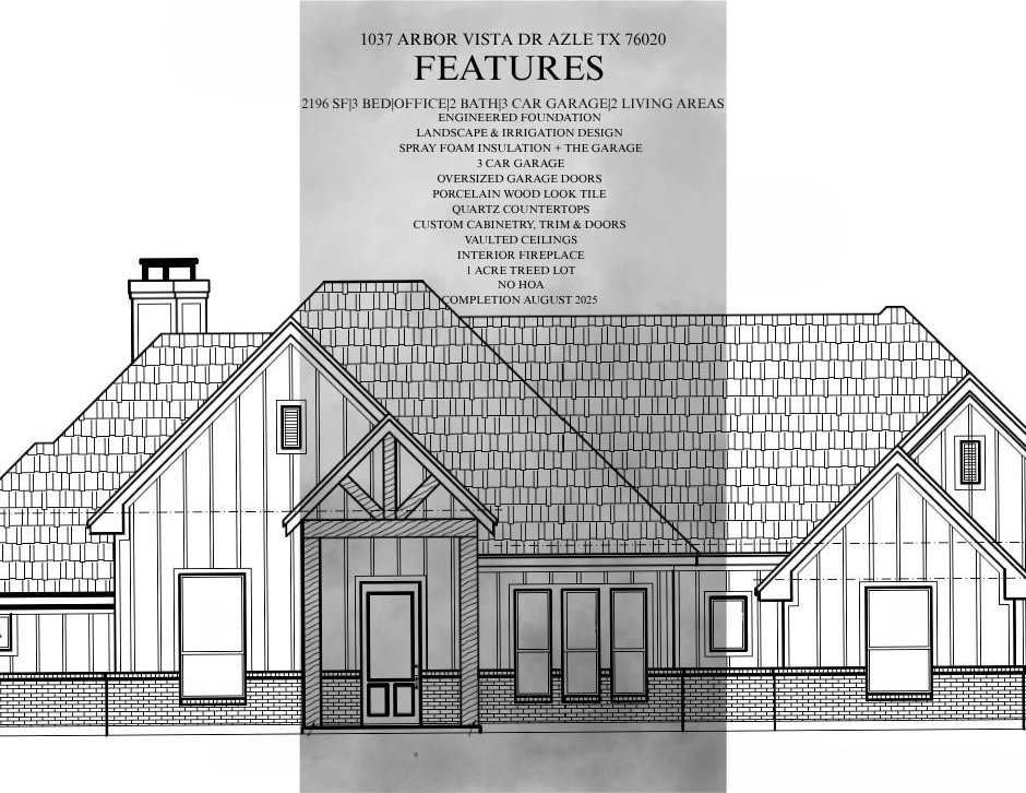 1037 Arbor Vis, Azle, TX 76020 - view of miscellaneous listing collateral