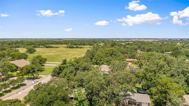 104 Charles Ln, Terrell, TX 75160 - drone / aerial view of a heavily wooded area